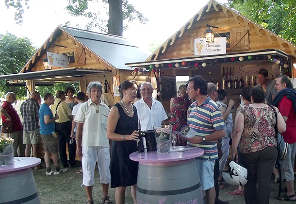 The wine festival in Gaillac