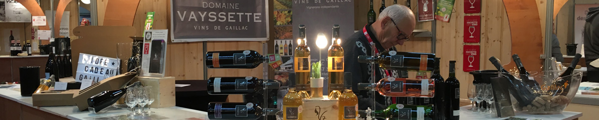 Acheter nos vins Domaine Vayssette sur les salons